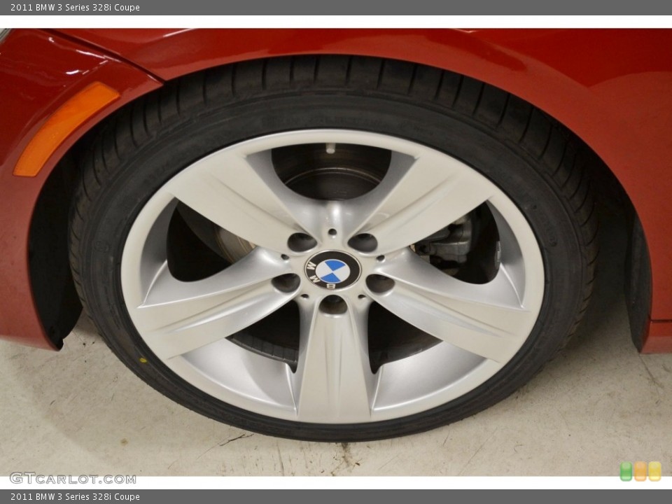 2011 BMW 3 Series 328i Coupe Wheel and Tire Photo #80258622