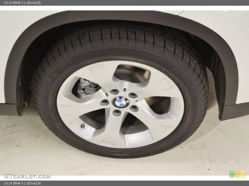 2014 BMW X1 sDrive28i Wheel and Tire Photo #80259433