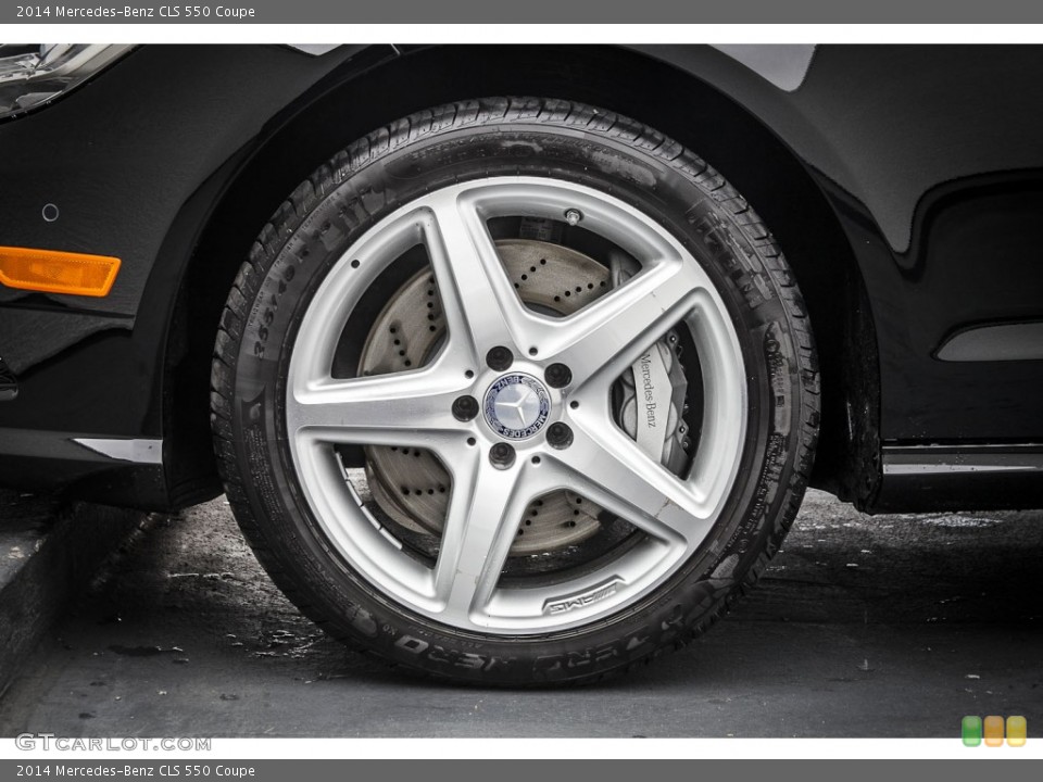 2014 Mercedes-Benz CLS 550 Coupe Wheel and Tire Photo #80266359