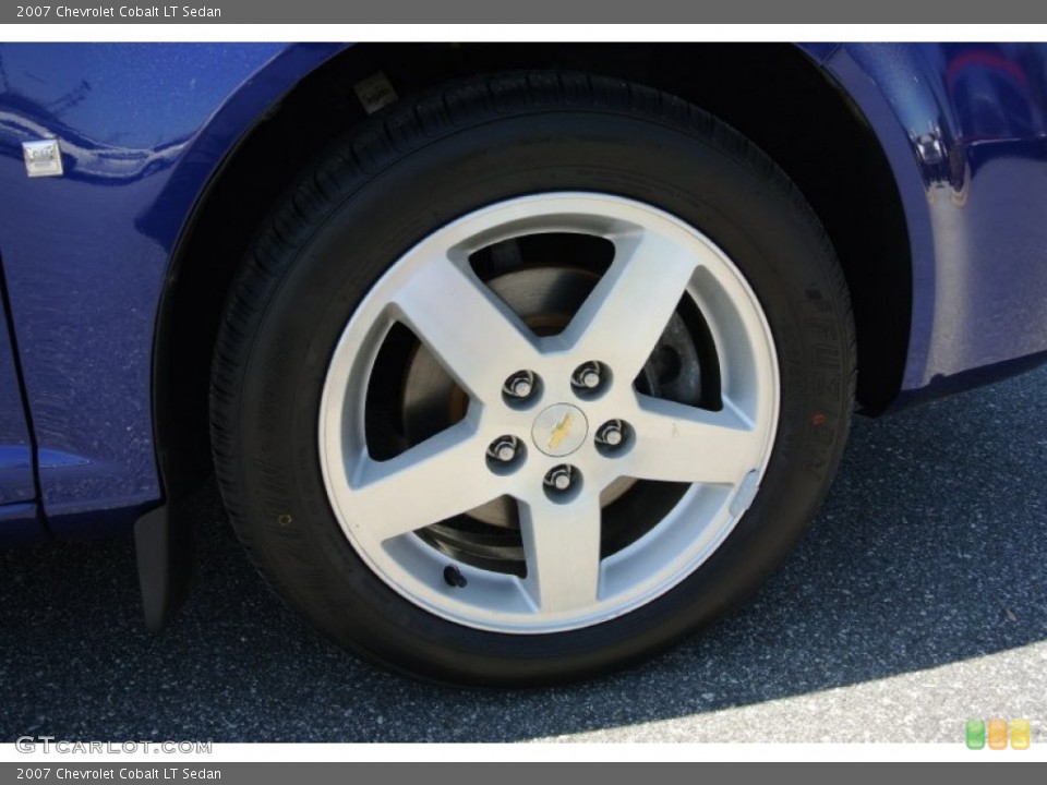 2007 Chevrolet Cobalt LT Sedan Wheel and Tire Photo #80276657