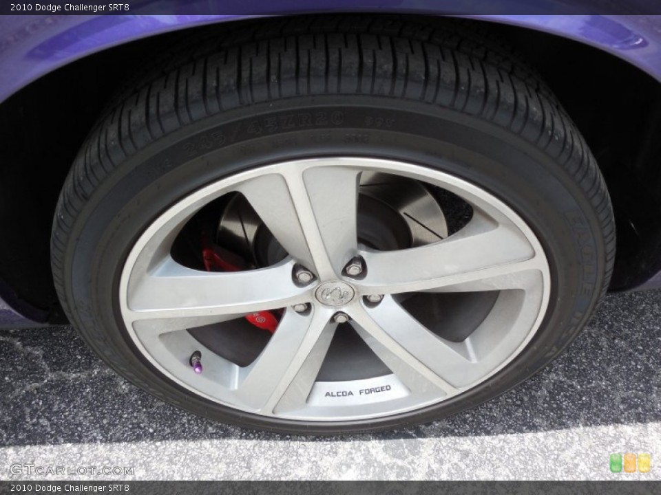 2010 Dodge Challenger SRT8 Wheel and Tire Photo #80281035