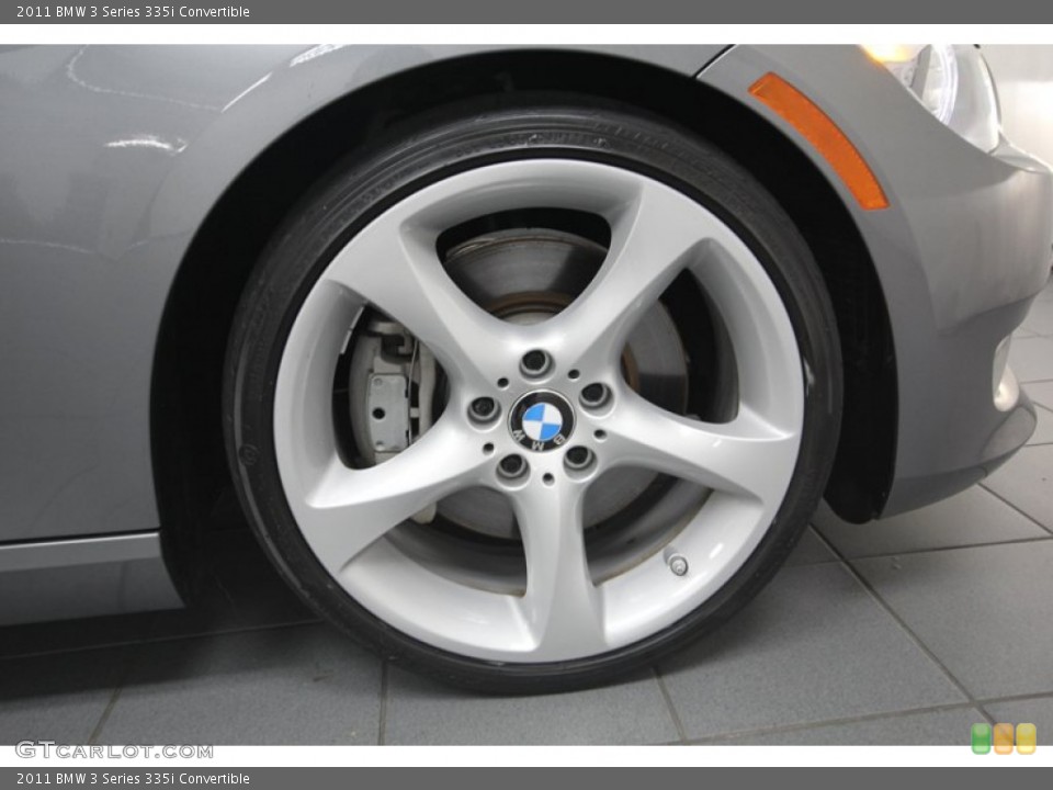 2011 BMW 3 Series 335i Convertible Wheel and Tire Photo #80281502