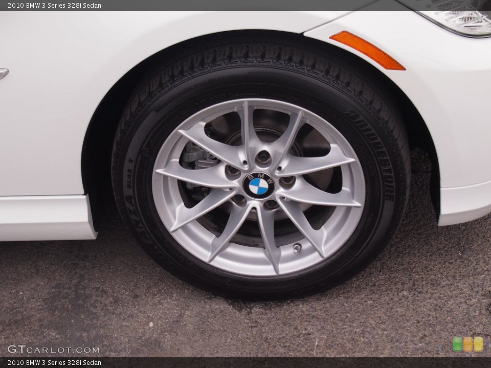 2010 BMW 3 Series 328i Sedan Wheel and Tire Photo #80292821