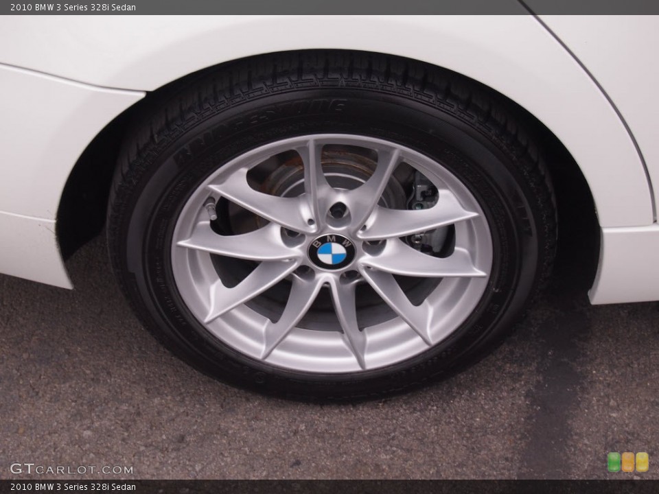 2010 BMW 3 Series 328i Sedan Wheel and Tire Photo #80292949