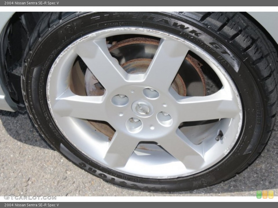 2004 Nissan Sentra SE-R Spec V Wheel and Tire Photo #80294117