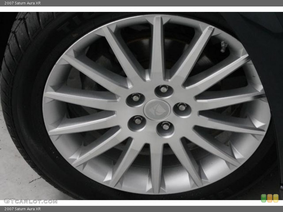 2007 Saturn Aura XR Wheel and Tire Photo #80298405