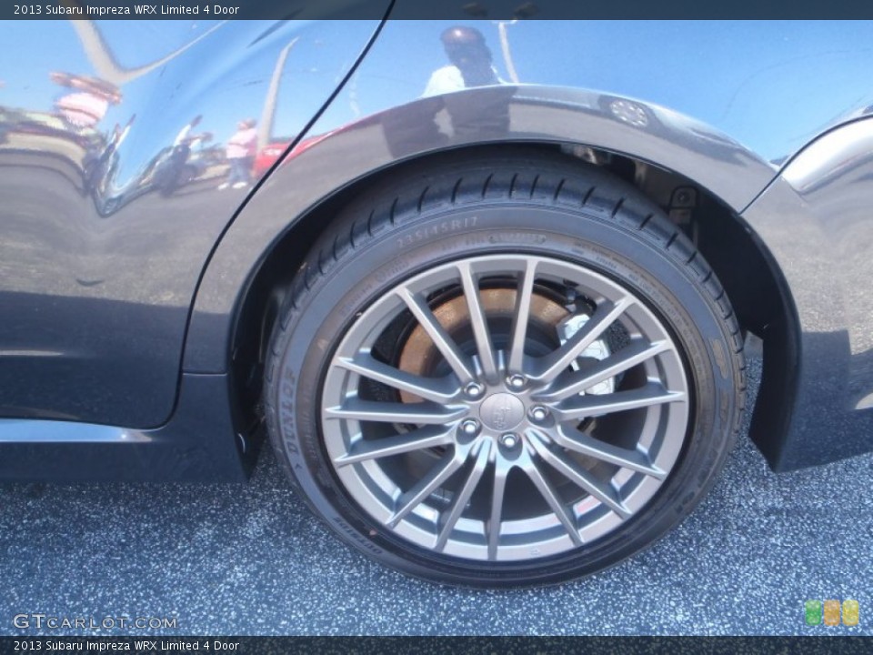 2013 Subaru Impreza WRX Limited 4 Door Wheel and Tire Photo #80306822