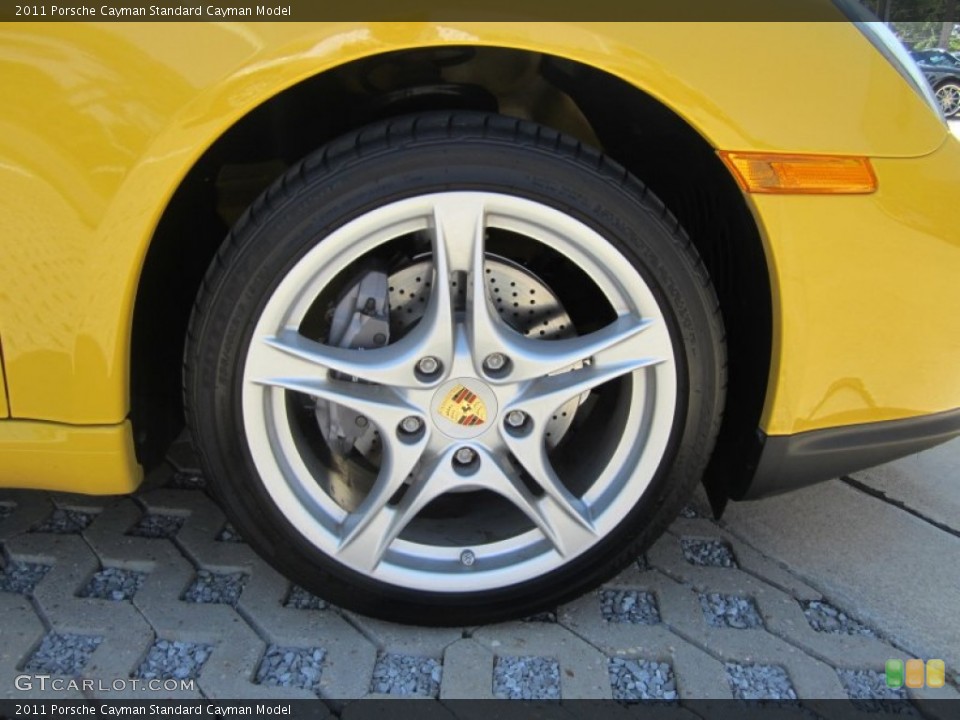 2011 Porsche Cayman  Wheel and Tire Photo #80308046