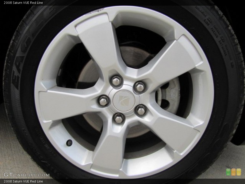 2008 Saturn VUE Red Line Wheel and Tire Photo #80308856