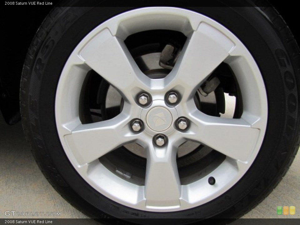 2008 Saturn VUE Red Line Wheel and Tire Photo #80308912