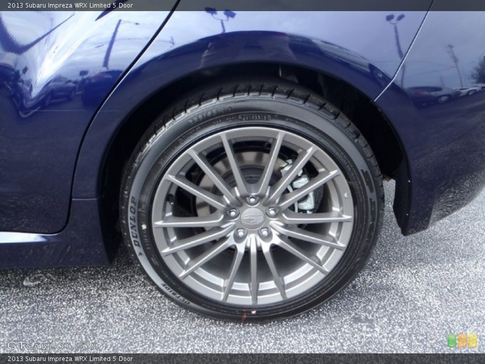 2013 Subaru Impreza WRX Limited 5 Door Wheel and Tire Photo #80310585