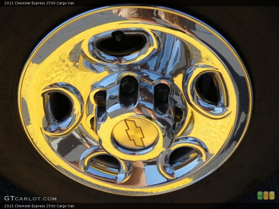 2013 Chevrolet Express 2500 Cargo Van Wheel and Tire Photo #80313161