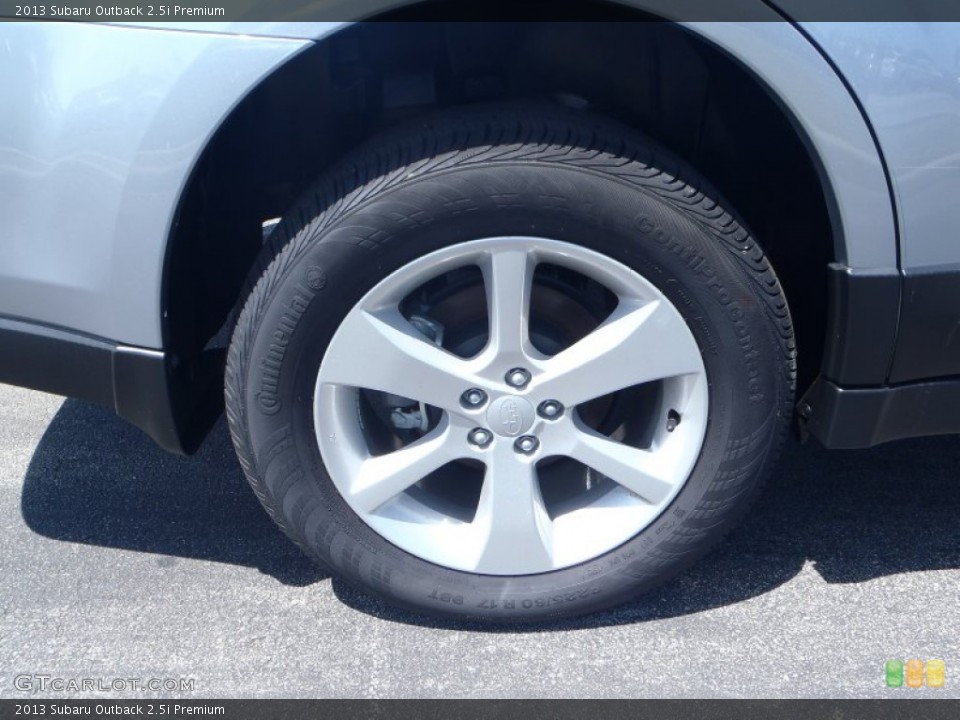 2013 Subaru Outback 2.5i Premium Wheel and Tire Photo #80313572