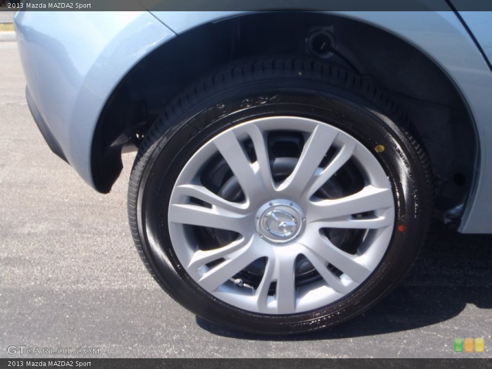 2013 Mazda MAZDA2 Sport Wheel and Tire Photo #80322173