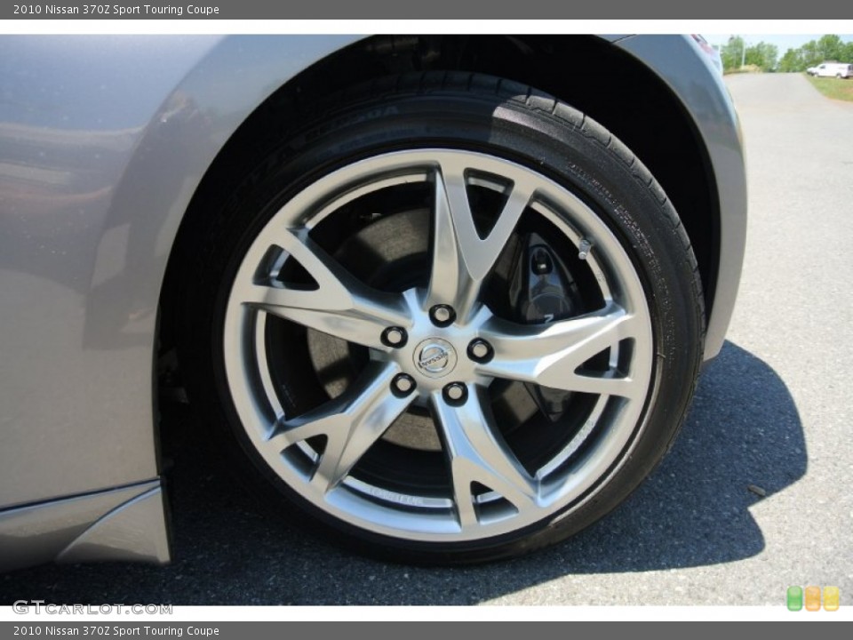 2010 Nissan 370Z Sport Touring Coupe Wheel and Tire Photo #80325464