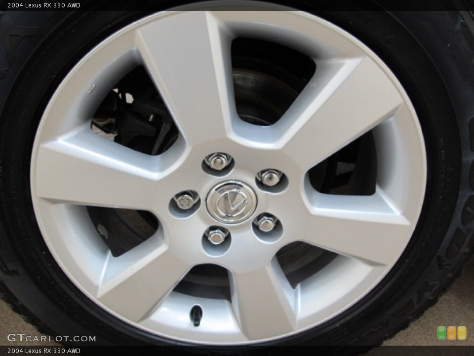 2004 Lexus RX 330 AWD Wheel and Tire Photo #80327272