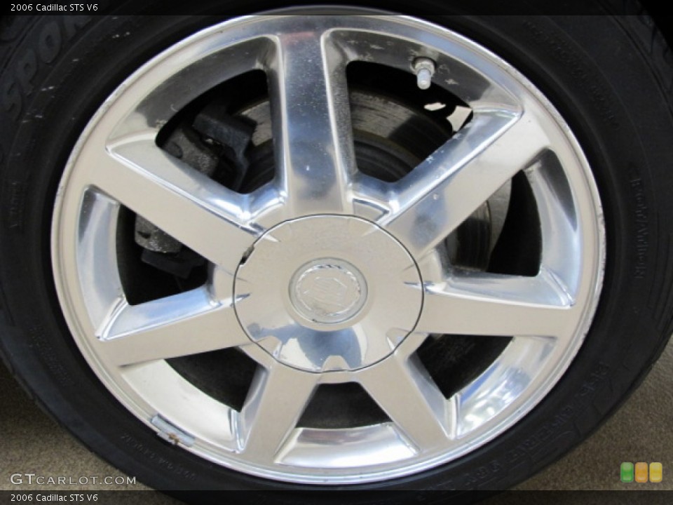 2006 Cadillac STS V6 Wheel and Tire Photo #80328164