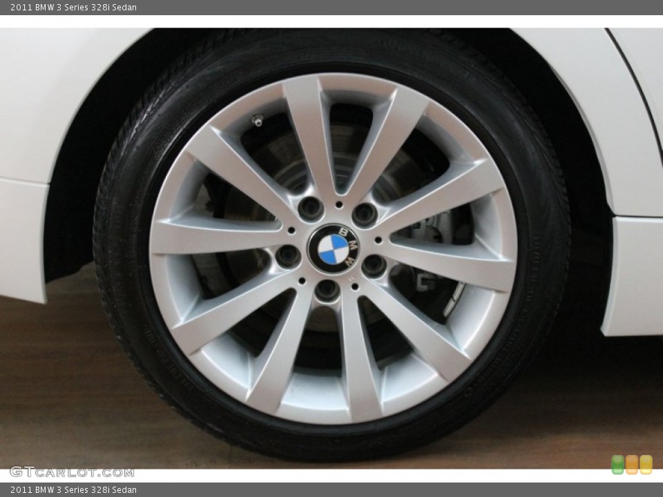 2011 BMW 3 Series 328i Sedan Wheel and Tire Photo #80329965