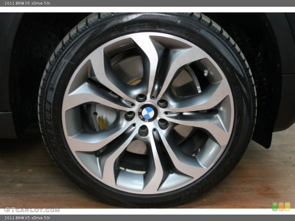 2011 BMW X5 xDrive 50i Wheel and Tire Photo #80331449