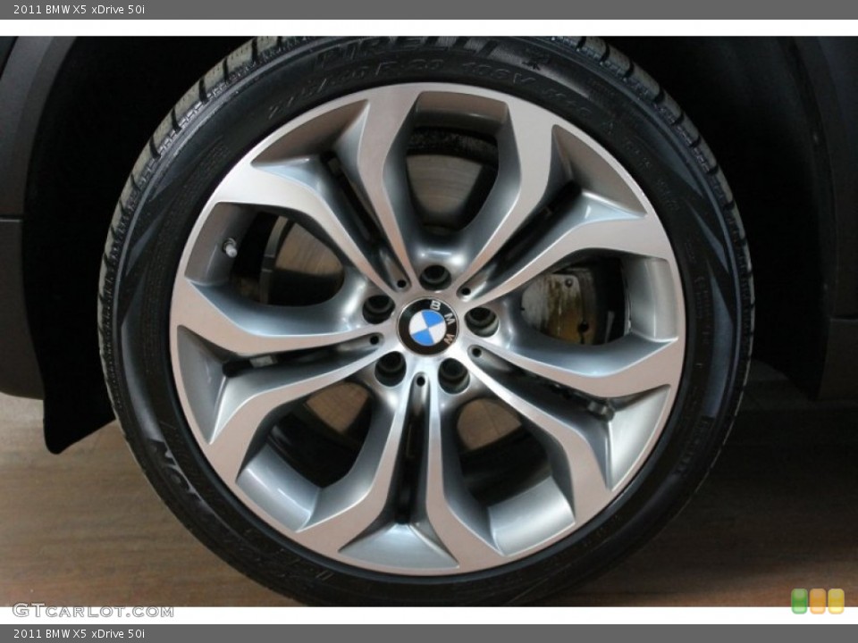 2011 BMW X5 xDrive 50i Wheel and Tire Photo #80331506