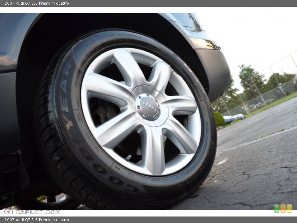 2007 Audi Q7 3.6 Premium quattro Wheel and Tire Photo #80334098