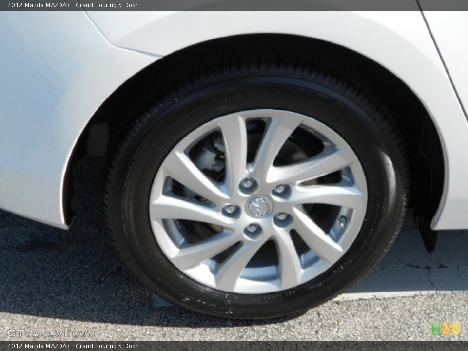 2012 Mazda MAZDA3 i Grand Touring 5 Door Wheel and Tire Photo #80336732