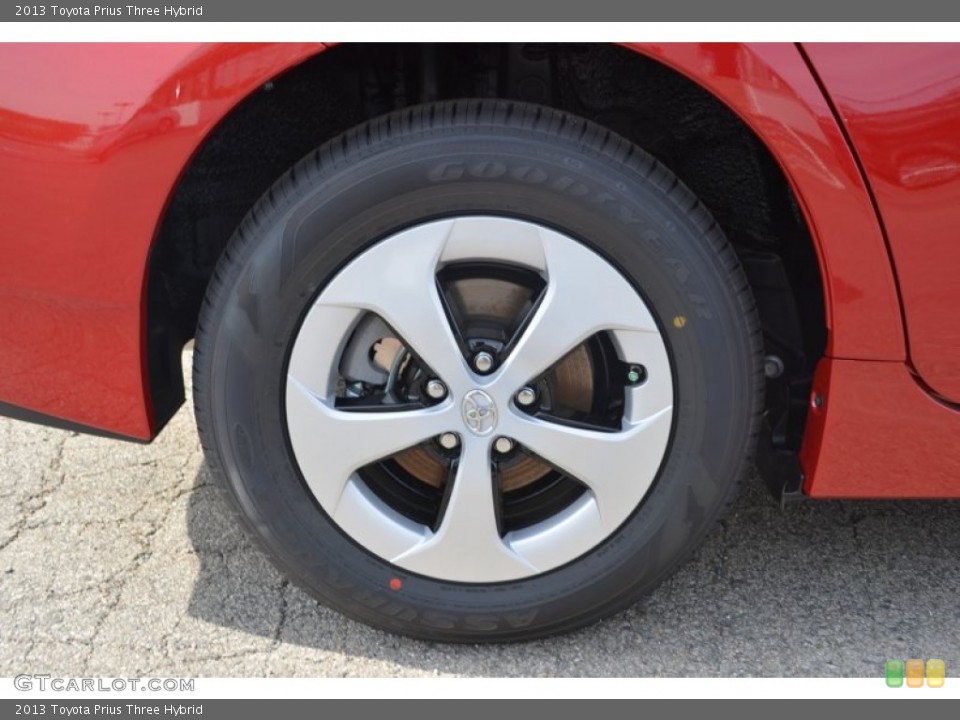 2013 Toyota Prius Three Hybrid Wheel and Tire Photo #80339709