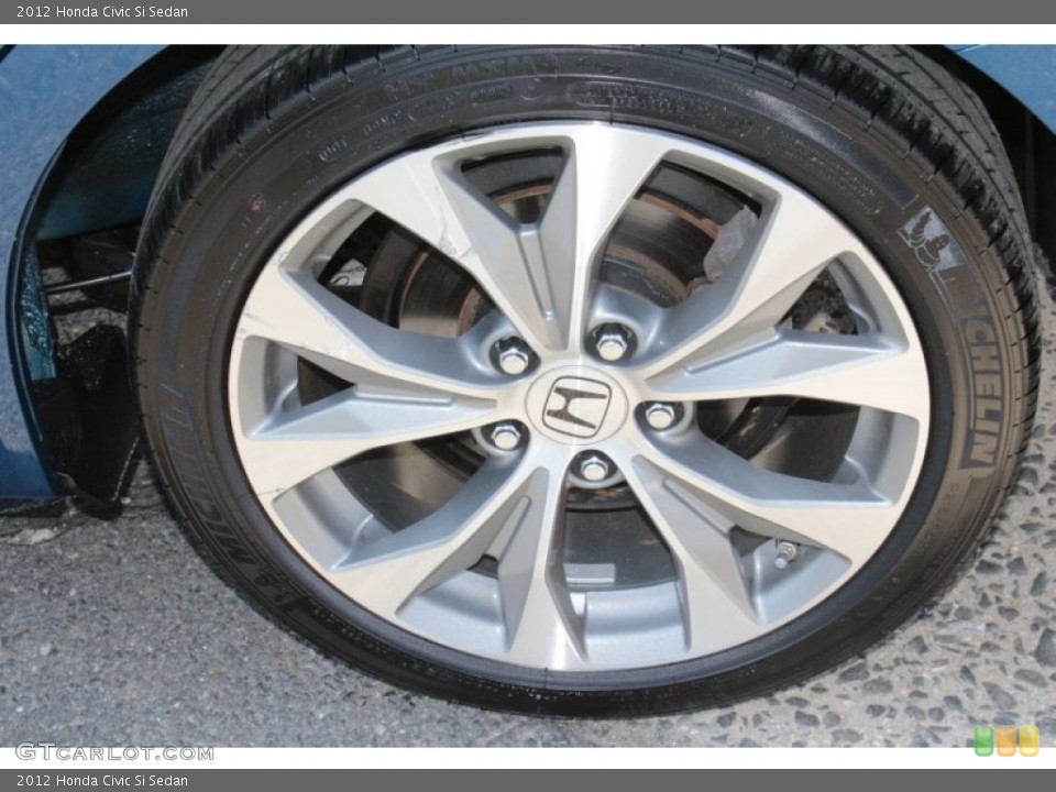 2012 Honda Civic Si Sedan Wheel and Tire Photo #80341967