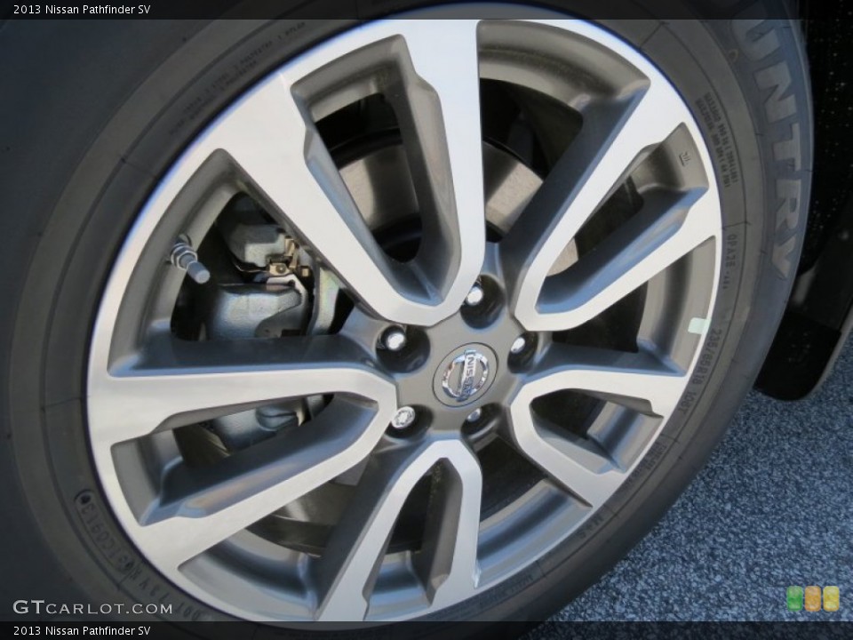 2013 Nissan Pathfinder SV Wheel and Tire Photo #80342912
