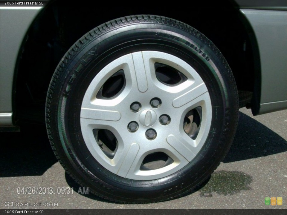 2006 Ford Freestar SE Wheel and Tire Photo #80343602