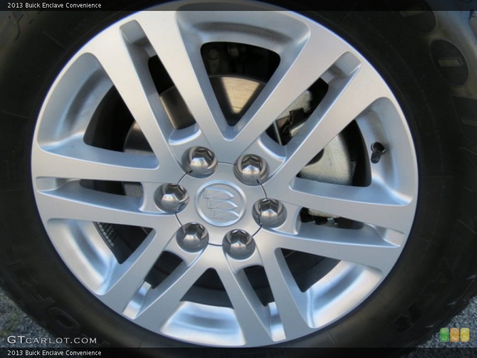 2013 Buick Enclave Convenience Wheel and Tire Photo #80346483