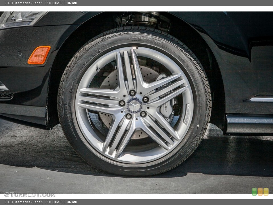 2013 Mercedes-Benz S 350 BlueTEC 4Matic Wheel and Tire Photo #80352015