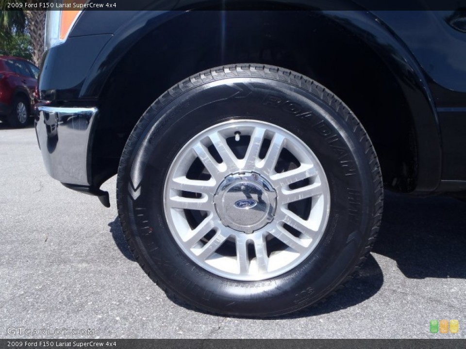 2009 Ford F150 Lariat SuperCrew 4x4 Wheel and Tire Photo #80353024