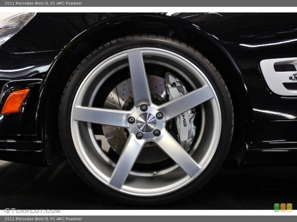2011 Mercedes-Benz SL 63 AMG Roadster Wheel and Tire Photo #80354844