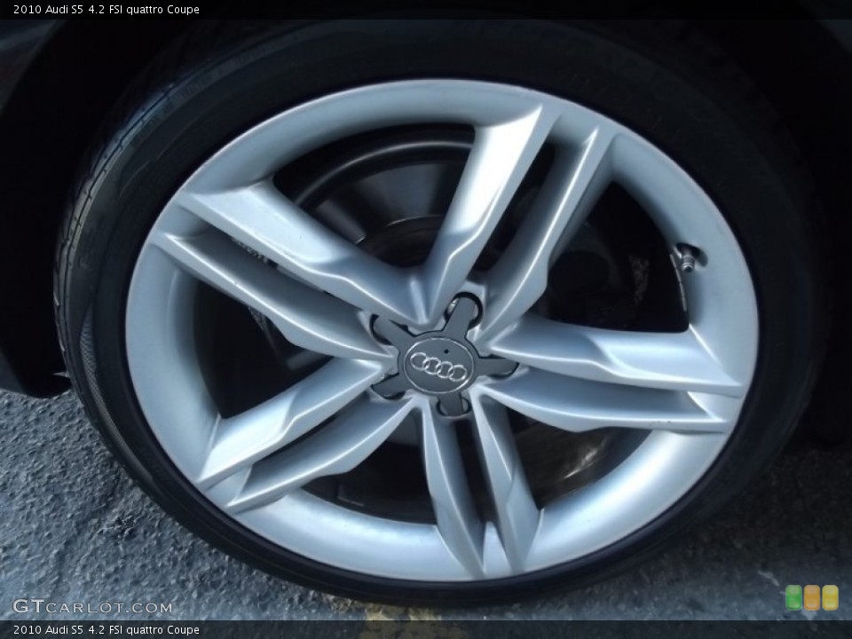 2010 Audi S5 4.2 FSI quattro Coupe Wheel and Tire Photo #80355901