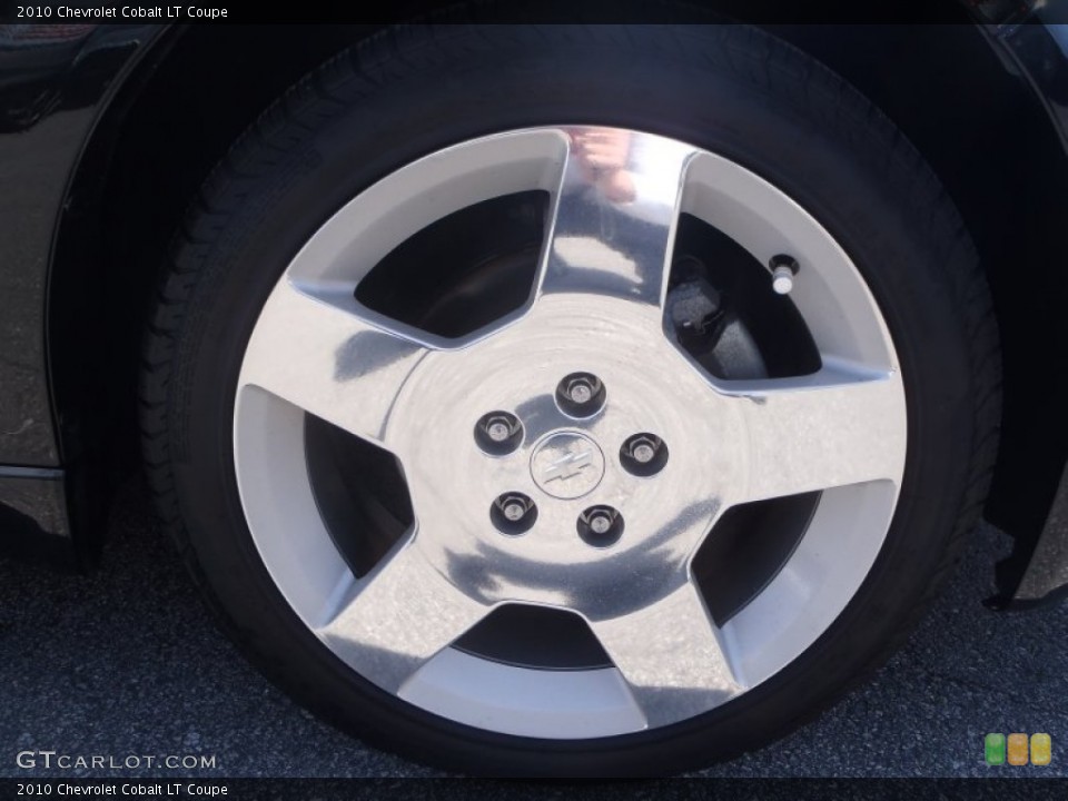 2010 Chevrolet Cobalt LT Coupe Wheel and Tire Photo #80360681