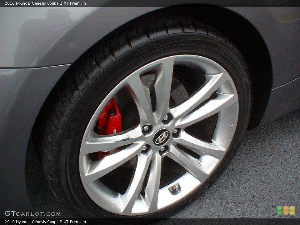 2010 Hyundai Genesis Coupe 2.0T Premium Wheel and Tire Photo #80362952