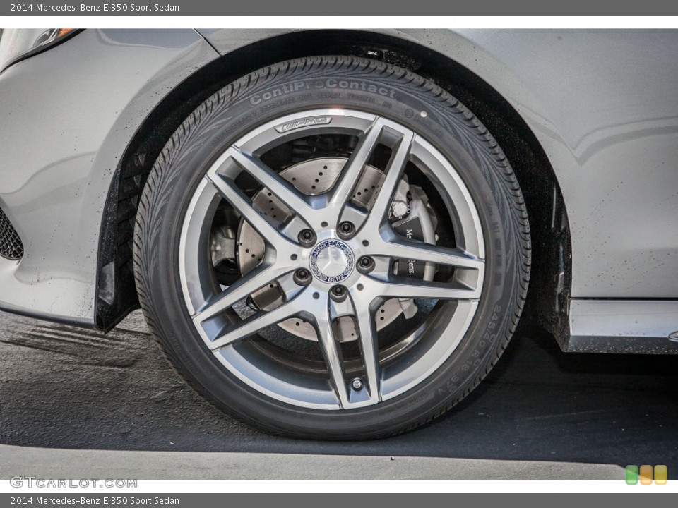 2014 Mercedes-Benz E 350 Sport Sedan Wheel and Tire Photo #80374171