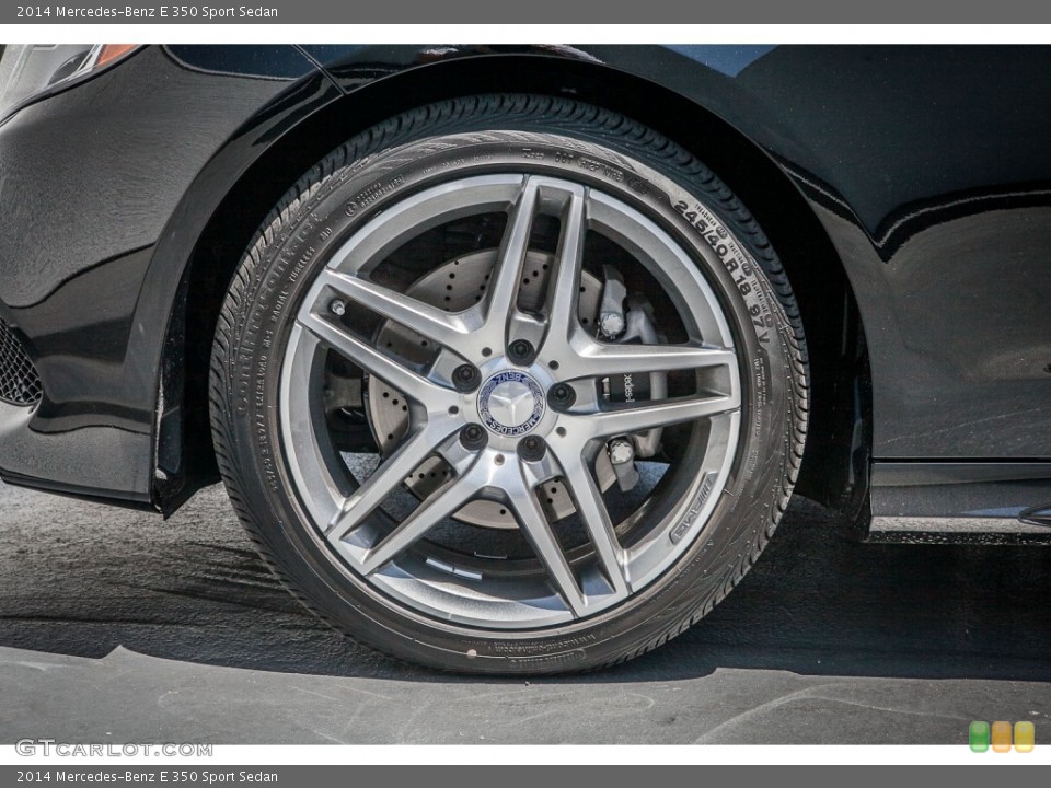 2014 Mercedes-Benz E 350 Sport Sedan Wheel and Tire Photo #80374491