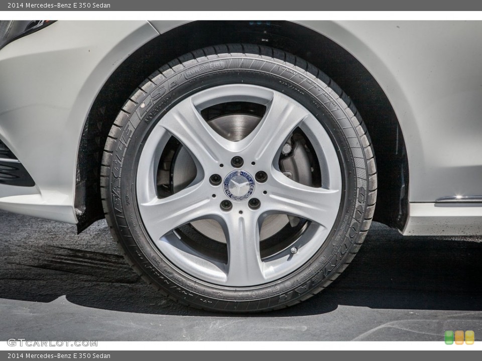 2014 Mercedes-Benz E 350 Sedan Wheel and Tire Photo #80374810