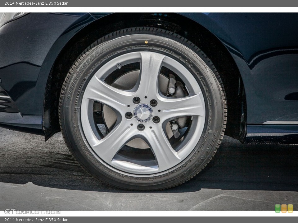 2014 Mercedes-Benz E 350 Sedan Wheel and Tire Photo #80375173