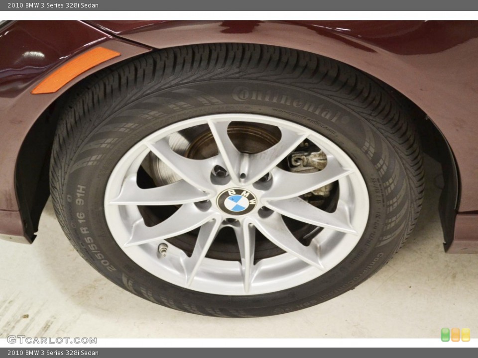 2010 BMW 3 Series 328i Sedan Wheel and Tire Photo #80383639