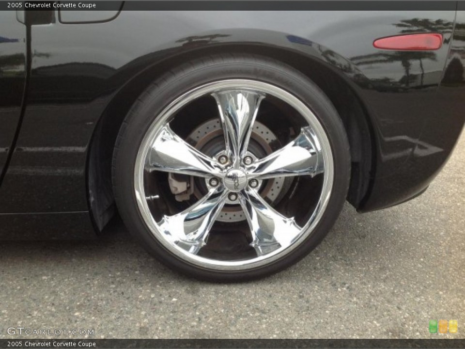 2005 Chevrolet Corvette Custom Wheel and Tire Photo #80385000