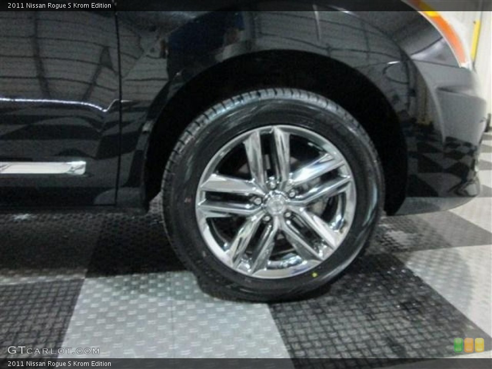 2011 Nissan Rogue S Krom Edition Wheel and Tire Photo #80385174