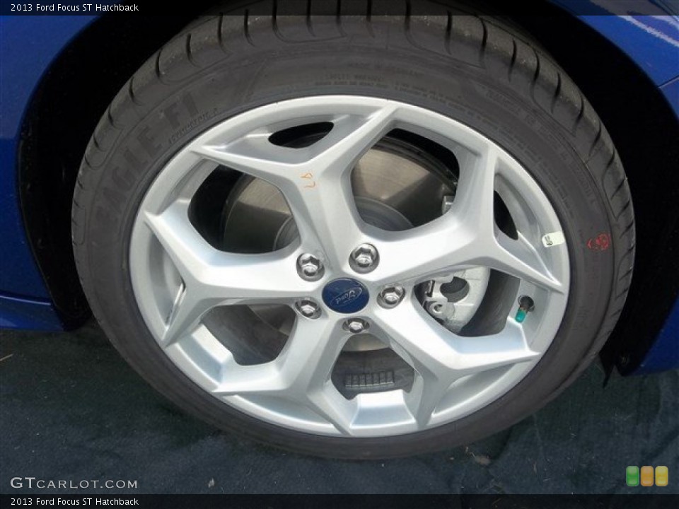 2013 Ford Focus ST Hatchback Wheel and Tire Photo #80387017
