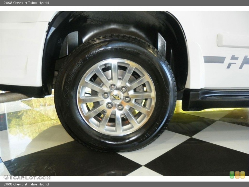 2008 Chevrolet Tahoe Hybrid Wheel and Tire Photo #80387685