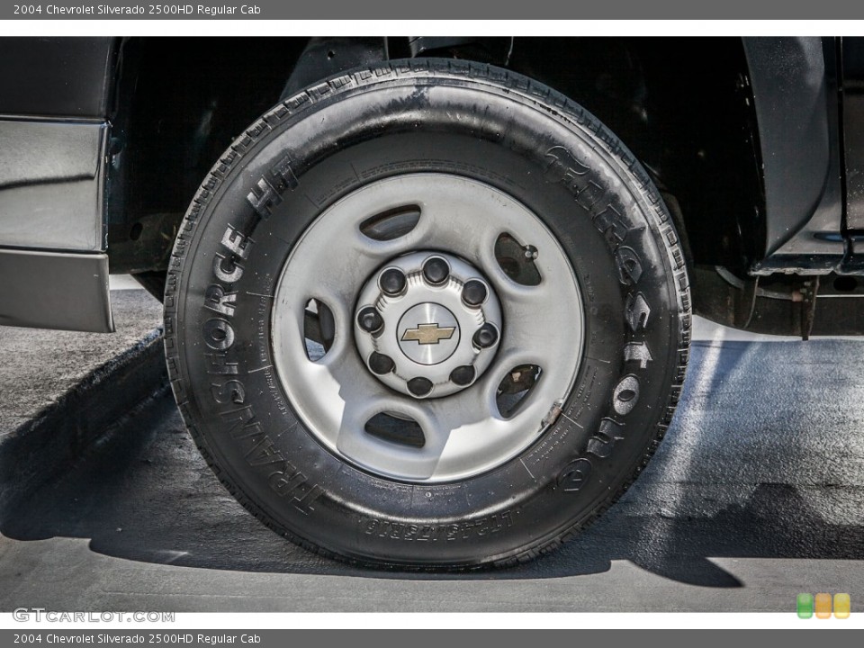 2004 Chevrolet Silverado 2500HD Regular Cab Wheel and Tire Photo #80390733