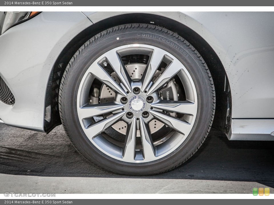 2014 Mercedes-Benz E 350 Sport Sedan Wheel and Tire Photo #80391330