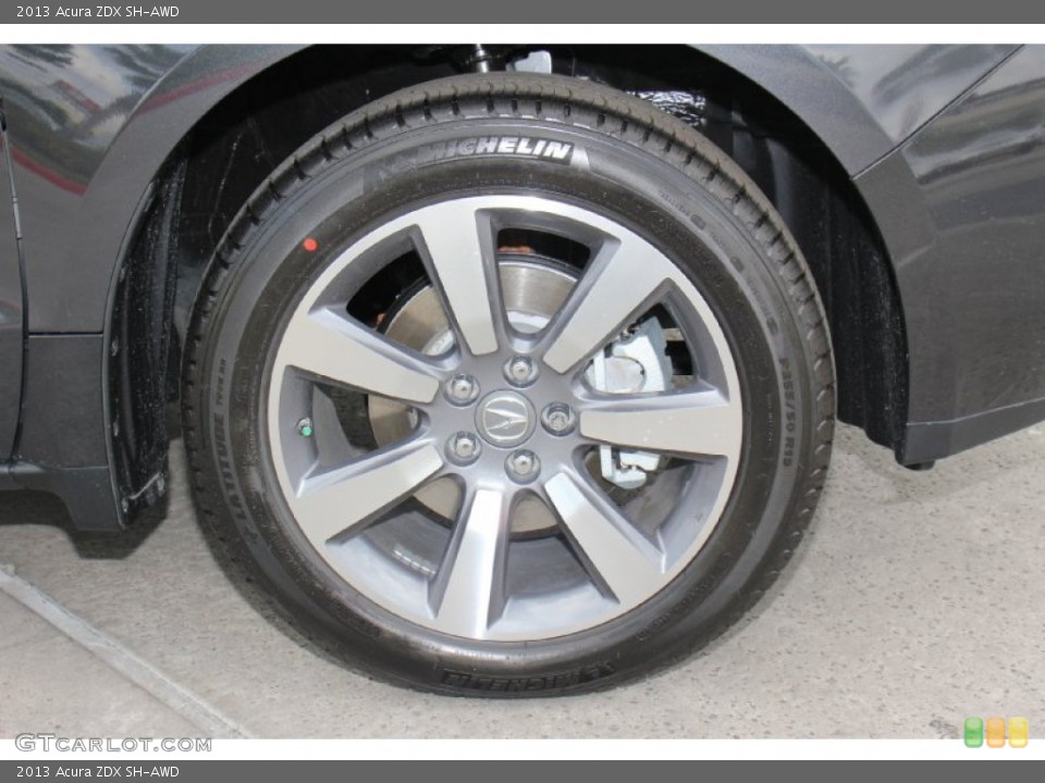 2013 Acura ZDX SH-AWD Wheel and Tire Photo #80392789