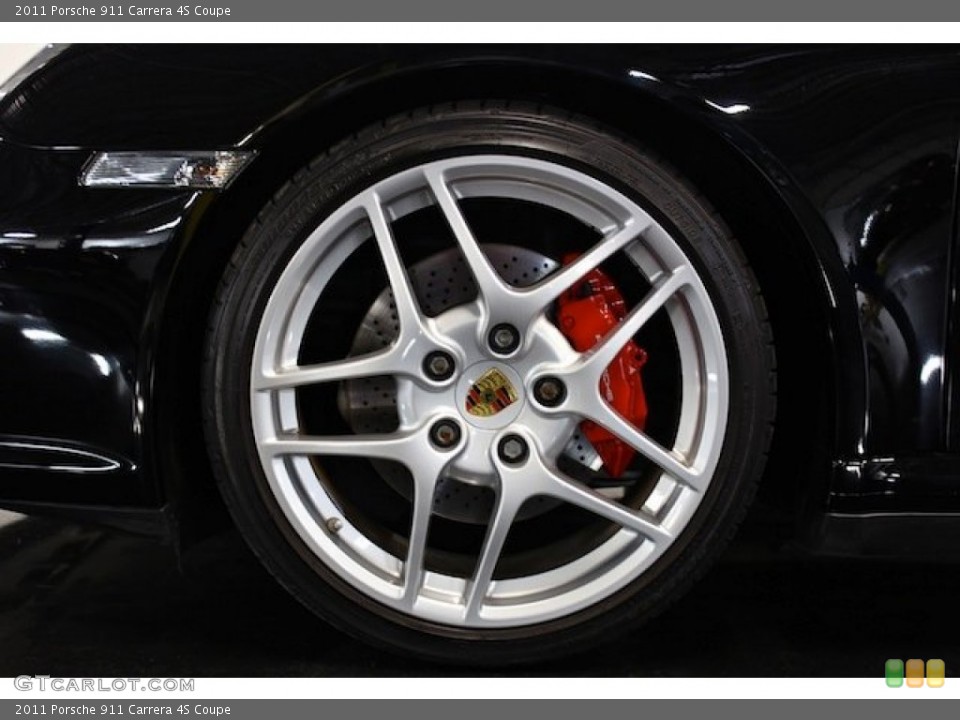 2011 Porsche 911 Carrera 4S Coupe Wheel and Tire Photo #80394883